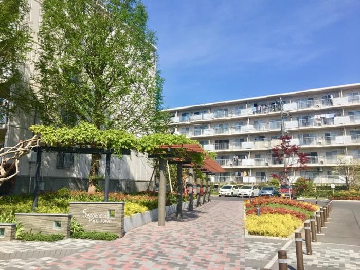 せんげん台パークタウン四番街の外観写真
