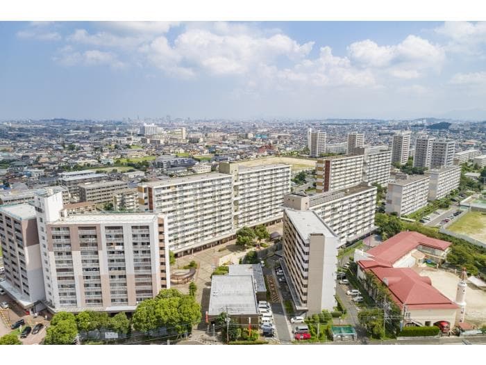 四箇田（45・46・50・52号棟）の外観写真