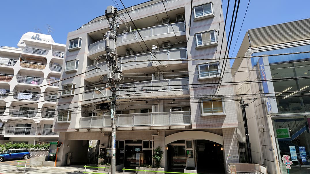 トミンハイム三田二丁目の外観写真