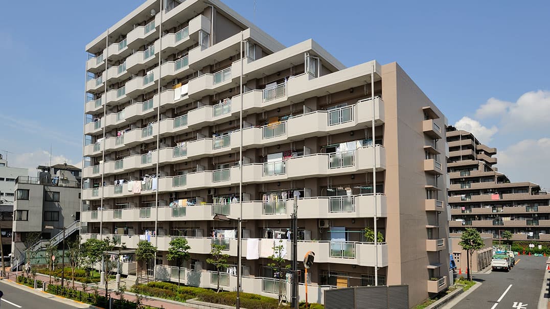 トミンハイム古石場一丁目の外観写真