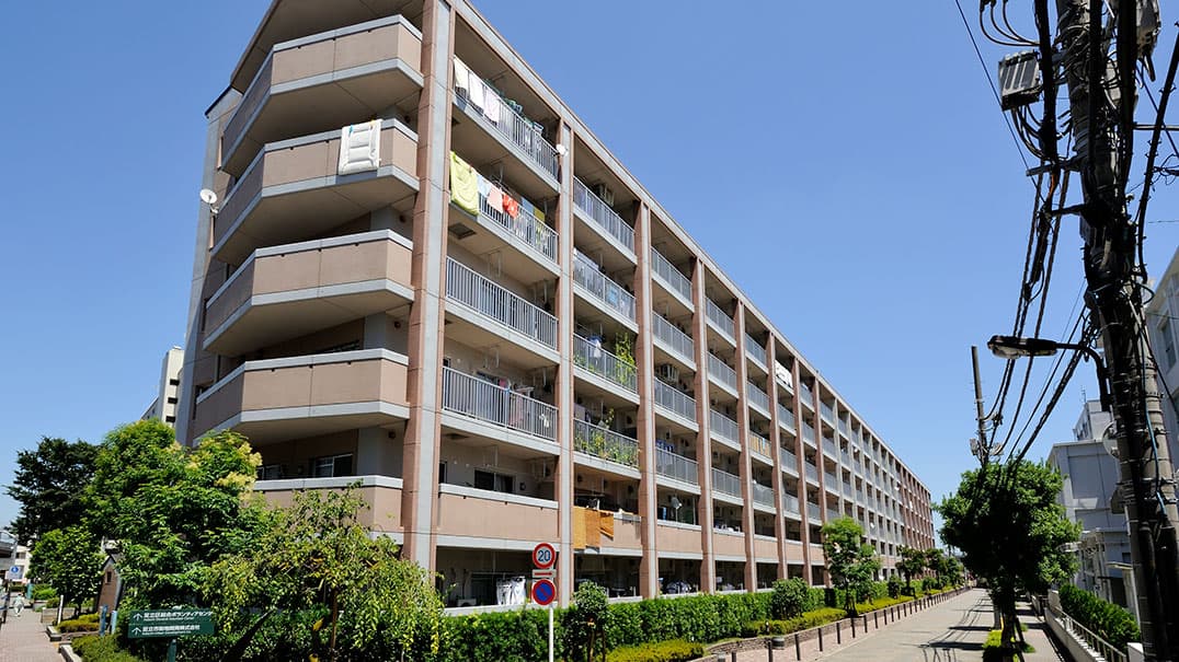 コーシャハイム北千住の外観写真