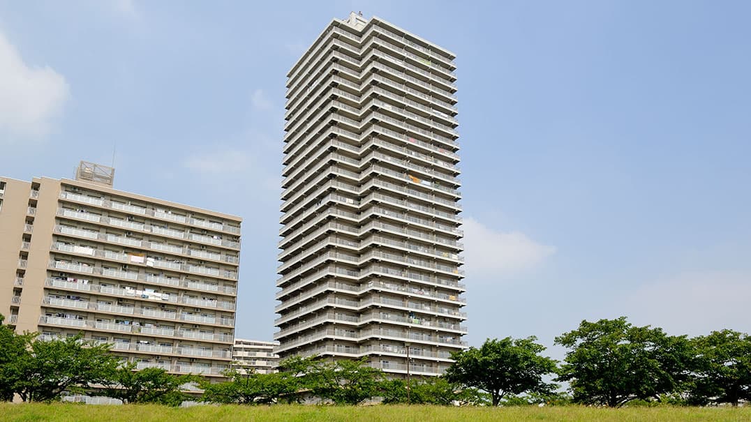 コーシャタワー小松川の外観写真