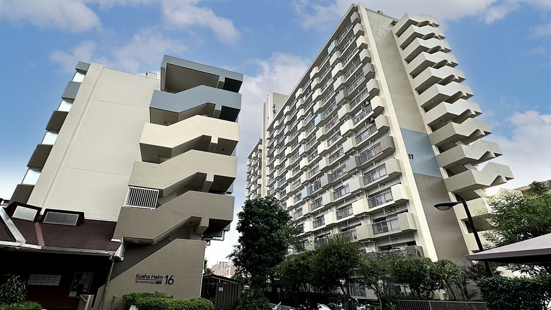 コーシャハイム八潮西の外観写真