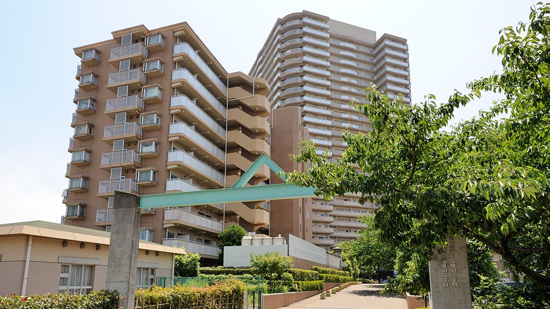 トミンハイム多摩川二丁目の外観写真