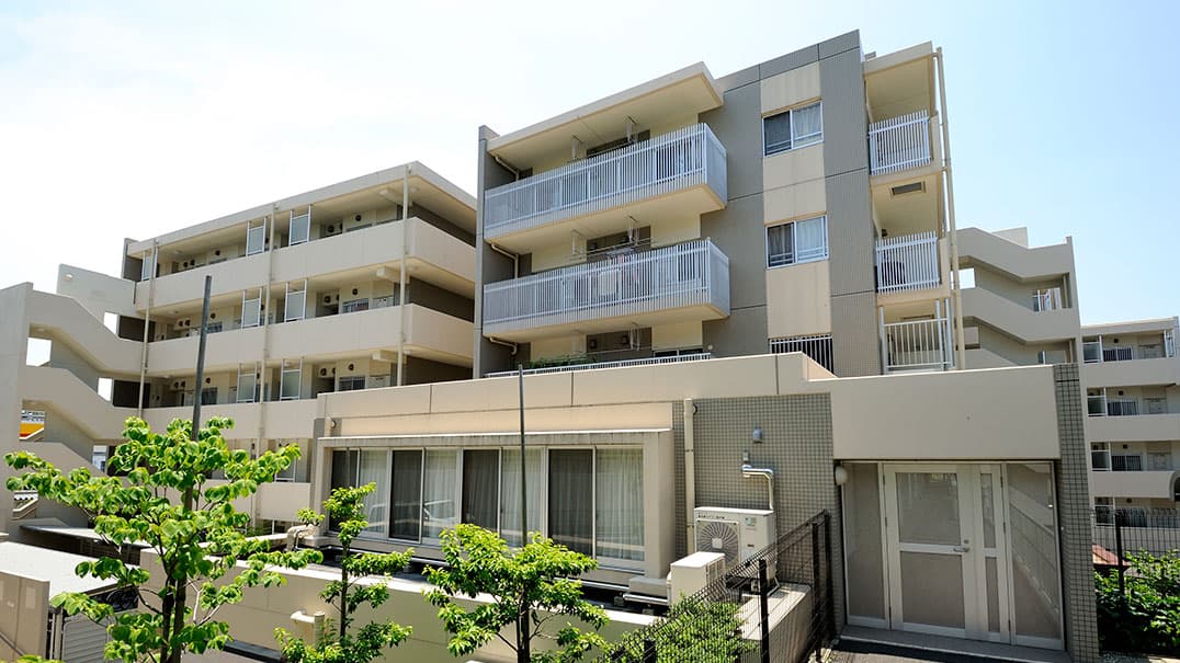 コーシャハイム仲池上の外観写真