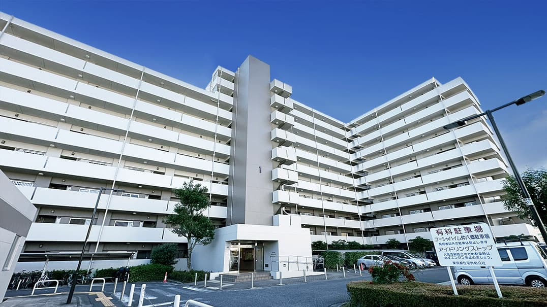 コーシャハイム仲六郷の外観写真