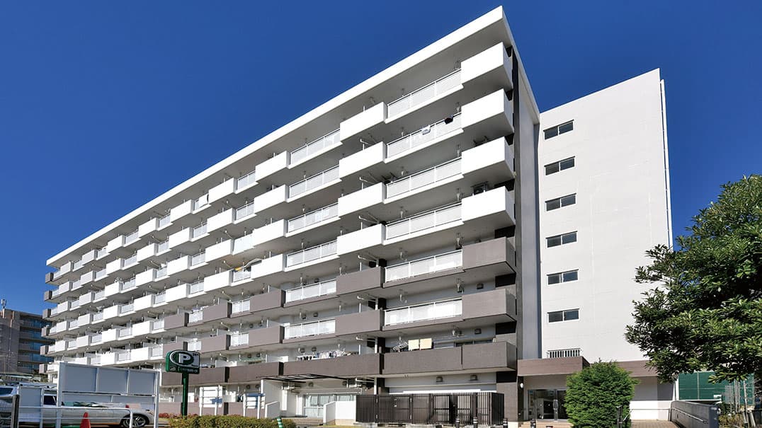 コーシャハイム笹塚の外観写真