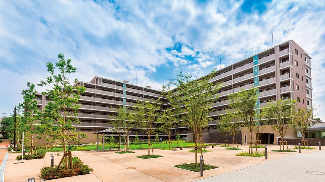 コーシャハイム向原ガーデンコートの外観写真