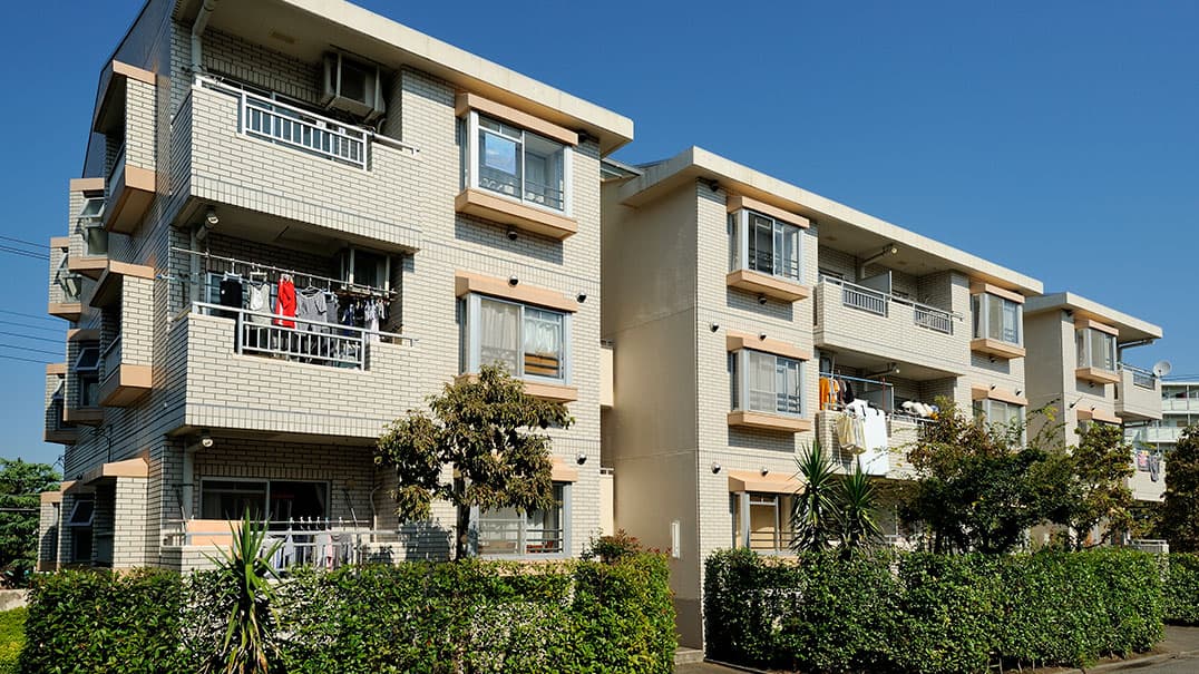 コーシャハイム松が谷第二の外観写真