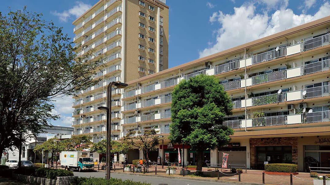 コーシャハイム玉川上水の外観写真