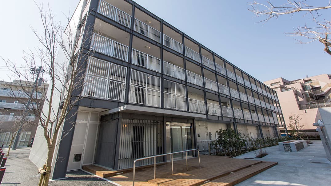 コーシャハイム千歳烏山(11号棟)の外観写真